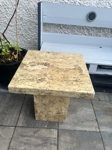 Cream marble  table