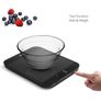 15kg/33lb Digital Kitchen Scales, Multifunction Food Scales Measures in Grams and Ounces, 1g/0.1oz Precise Graduation, Batteries Included,Black Image 5