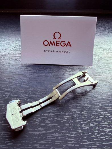 Genuine Omega Speedmaster 16mm deployant clasp STZ007387