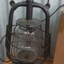 Antique French electric lantern works Image 6