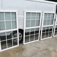 Selection Of White Georgian Windows