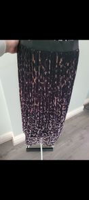 bnwt new look leopard print skirt