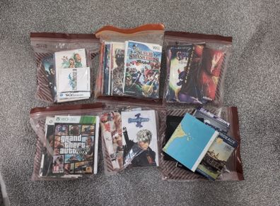 Game Manuals for Various Consoles