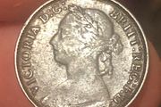 1881 H farthing