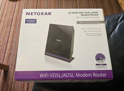 Netgear AC1600 adsl modem router D6400