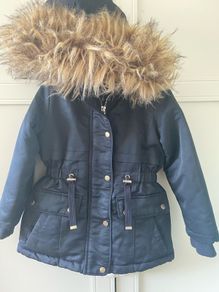 Warm lined winter jacket 4-5 years