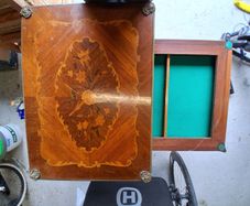 Walnut Card Table