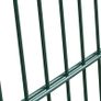 Fence Panel with Posts 6x2 m Green Image 9
