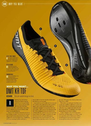 DMT KR-TDF Cycling Shoes With Full Carbon Sole