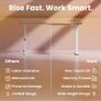 Standing Desk with USB Charging Port, 160 x 80 cm, 4 Image 6