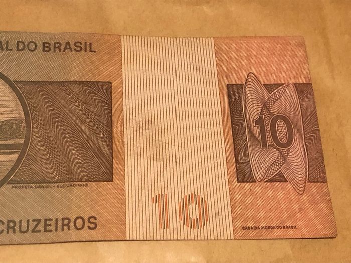 10 Cruzeiros 1970-1981 Brazil