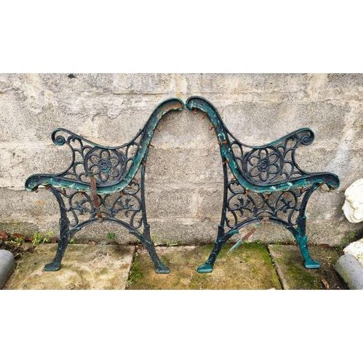 Cast Iron Bench Ends KAS1104