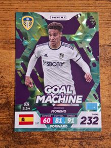 Panini Adrenalyn XL Plus Premier League 2023 Rodrigo Moreno, Leeds United, #187 - free standard postage