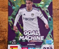 Panini Adrenalyn XL Plus Premier League 2023 Rodrigo Moreno, Leeds United, #187 - free standard postage