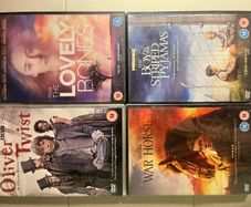 Drama DVD Bundle War Horse The Lovely Bones Oliver Twist 4 Films