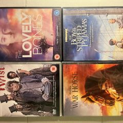 Drama DVD Bundle War Horse The Lovely Bones Oliver Twist 4 Films