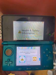 Nintendo 3DS Aqua Blue