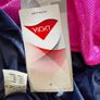 Z Leotard Lycra size 38 navy pink diamonte detail New with tags Image 7