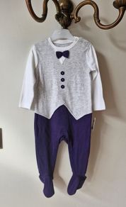 Baby boy sleepsuit/babygro