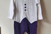 Baby boy sleepsuit/babygro