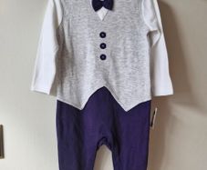 Baby boy sleepsuit/babygro