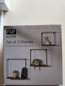 Wall shelf x3