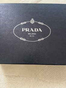 Prada black patent leather peep toes