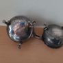 2 x small silver salt bowls Image 2