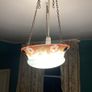 vintage glass lampshade Image 3