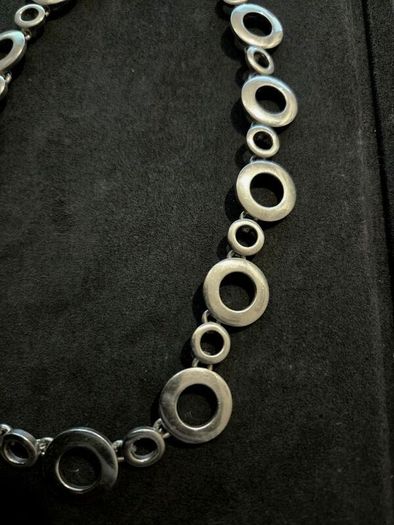 925 Sterling Silver Heavyweight Open Circle Necklace