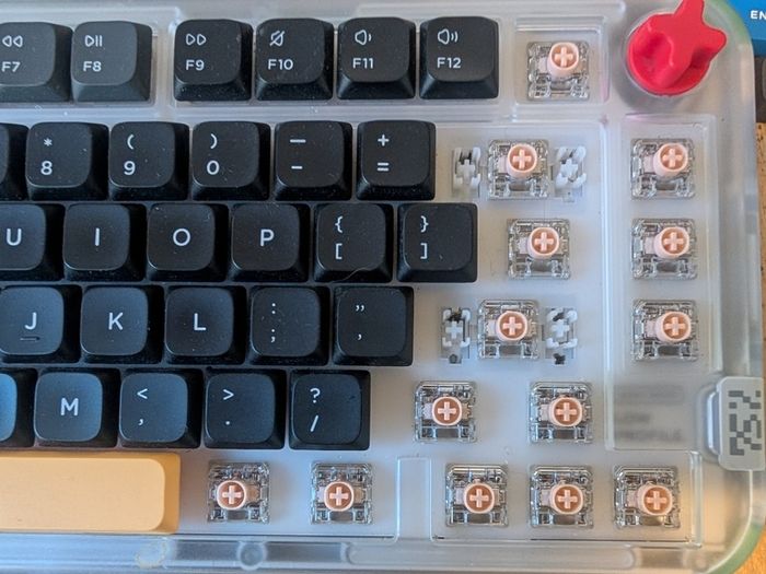 Nuphy Kick75 low profile keyboard