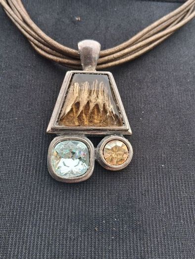 Miglio Tri Swarovski Pendant Set