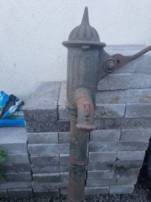 Vintage water pump Jessop Davis enniscorthy