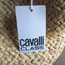 Cavalli Class Shopper/Beach Straw & Leather Bag Image 5