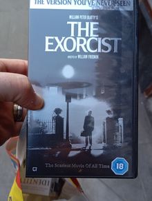 the exorcist VHS mint uncut