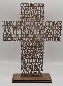 The Lords Prayer Cross