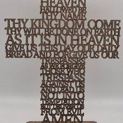 The Lords Prayer Cross