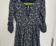 Lovely navy Debenhams dress for a girl, 116cm, 5-6 years
