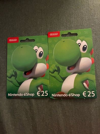 Nintendo Eshop voucher