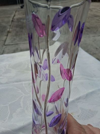 Zecchin Murano Style Italian Hand Blown Vase