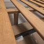 Bed double size.  Solid wood. Great condition. Image 5