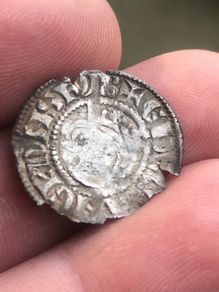 Edward I 1272-1307 Silver Penny Royal Mint York"Long cross"