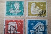 East Germany 1950 "Johann Sebastian Bach" Complete Set cancelled - free standard postage