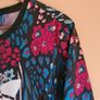 womens ADIDAS floral short sleeve t shirt Size UK 10 EU 36 Image 6
