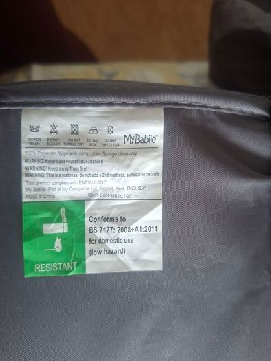 Travel cot