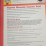 Fiat 850 workshop manual Haynes Image 4