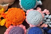 Handmade jellyfish plushie