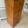 Chest of drawers in country pine . Immaculate condition Image 2