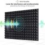Acoustic Foam Panels 24 Pack with Double Sided Tape, 2" X 12" X 12" Acoustic Foam Sound Absorption Pyramid Studio Treatment Wall Panels, Soundproofing Foam Tiles for Studios Image 4