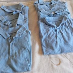 School Shirts Bundle (Blue)
